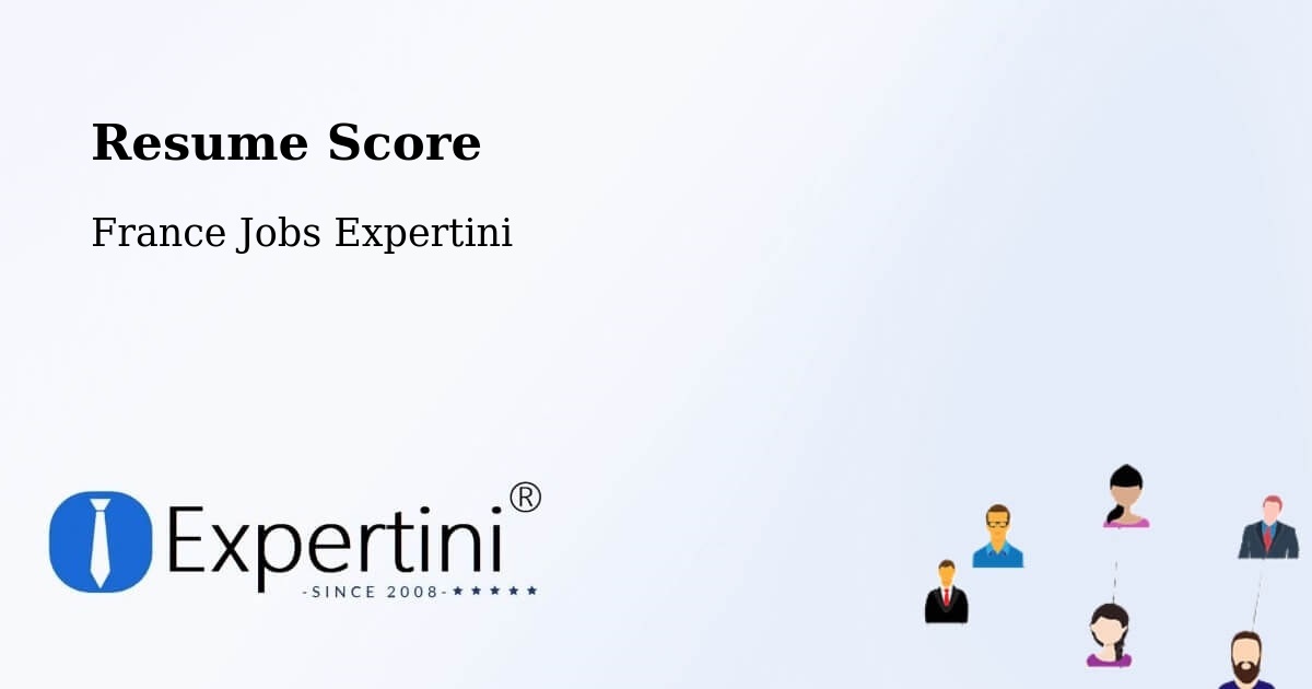 Resume Score & Job Description Match Tool – Afa - France Jobs Expertini
